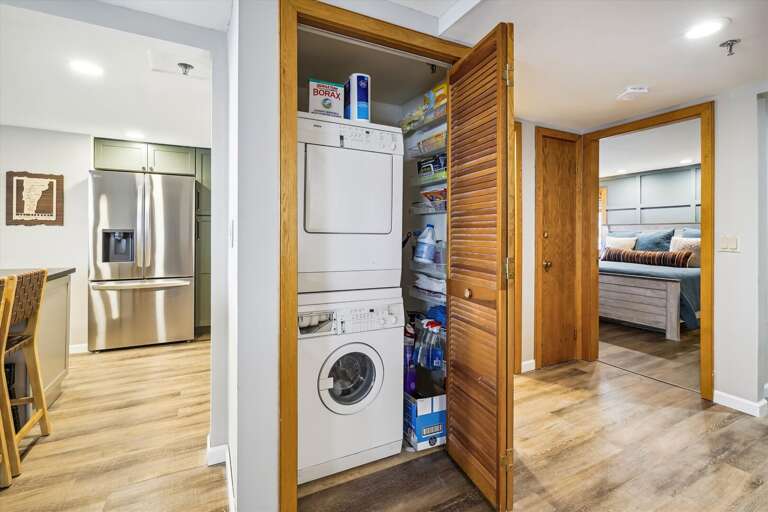 Stackable washer and dryer for your personal use.  Please dont over load!