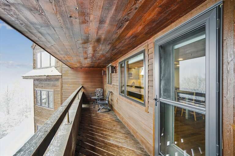 A Deck Made for Mountain Mornings