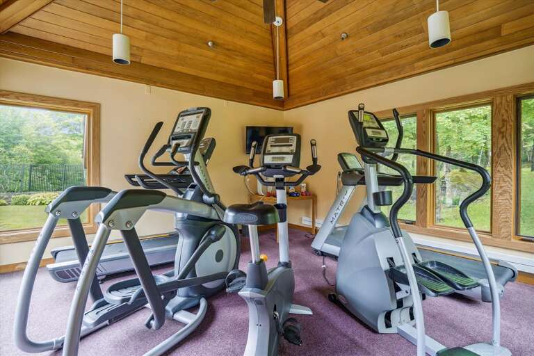 Exercise Equipment In A Rental Propertys Workout Room Exercise Equipment In A Rental Propertys Workout Room