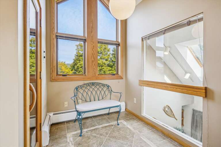 Enjoy the sauna at the end of a long day.