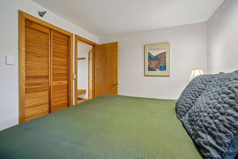 Bedroom with Ample Closet Space