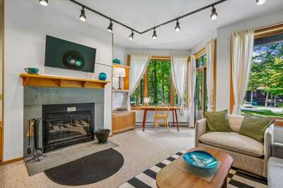 Living Room with Fireplace