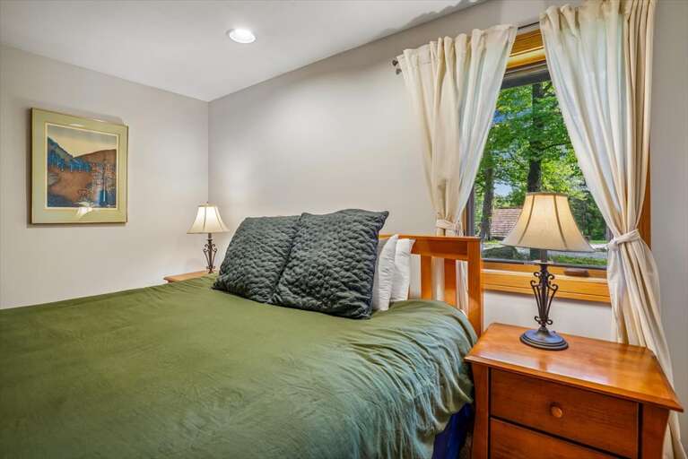 Bedroom with Wooded View