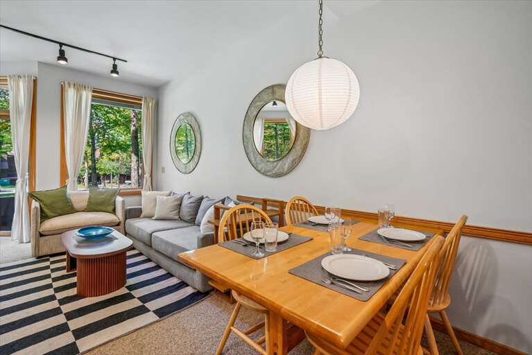 Open Dining and Living Space