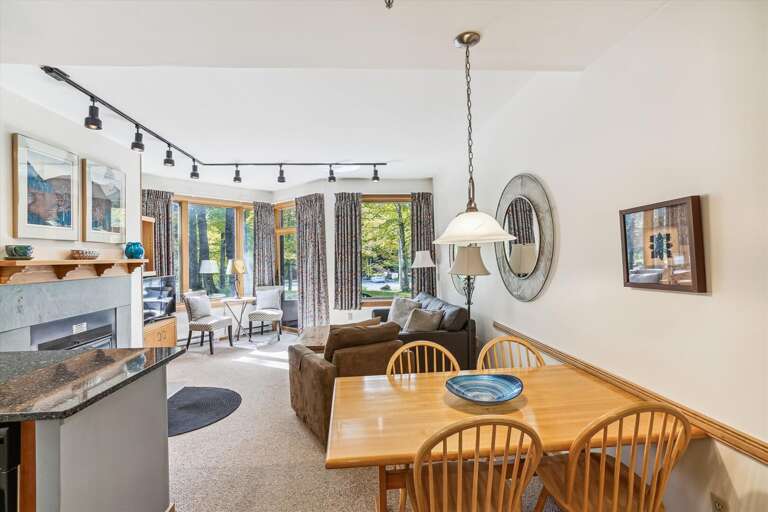 Open concept with great light, from the many windows.