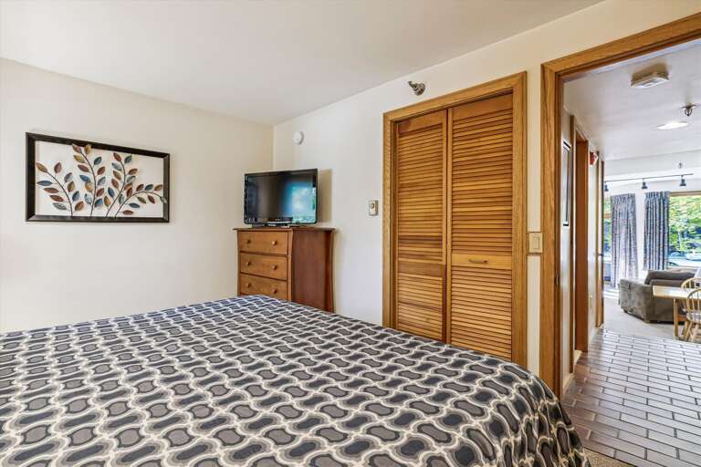 Plenty of closet space.