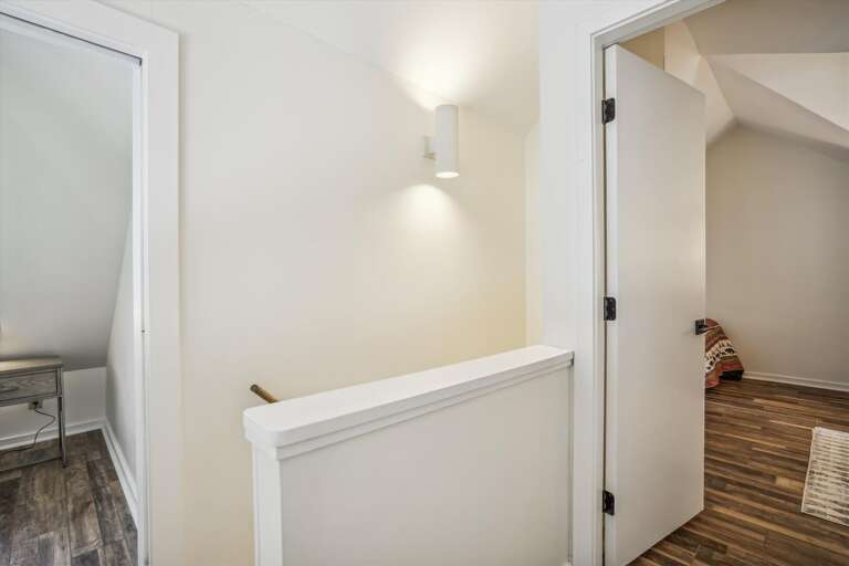 Lighting in the loft.