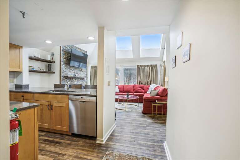 A view of the condo.