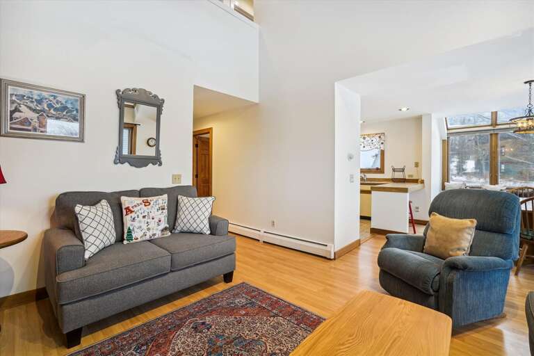 Comfortable furniture.