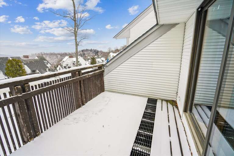 Extended views from the balcony.