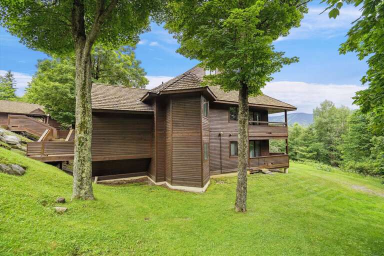 Plenty of nature outside of the condo.