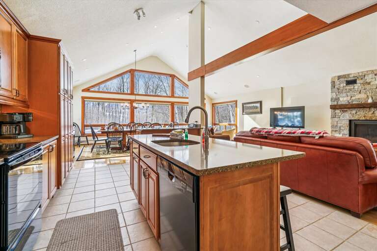 Kitchen with Open Views