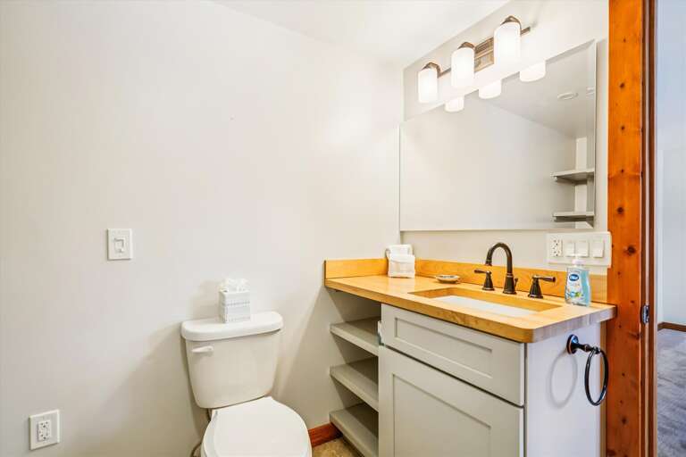 Bathroom with Vanity Storage