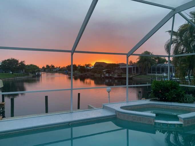 Villa Cape Coral Holiday 4 Bedroom Vacation Home For Rent Cape Coral