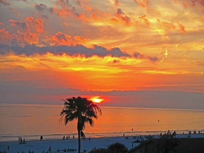 Beautiful Sunset View from the lanai