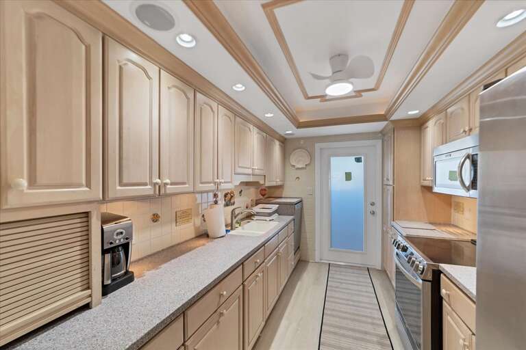 Kitchen Interior Of A Vacation Rental