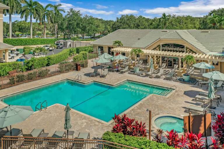 Aerial View of Amenities