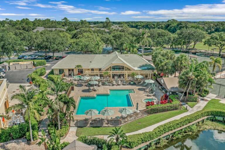 Aerial View of Amenities