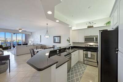 Kitchen to Living