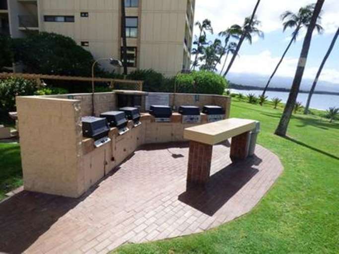 Outdoor Bbqs...grill your favorite meals at your own Maui Condo Rental at Sugar Beach!