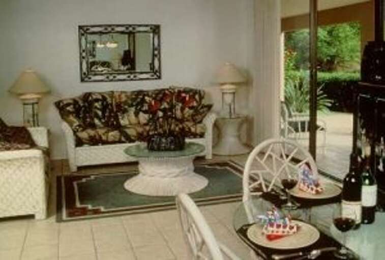 Interior Living Space With Furniture And Wine