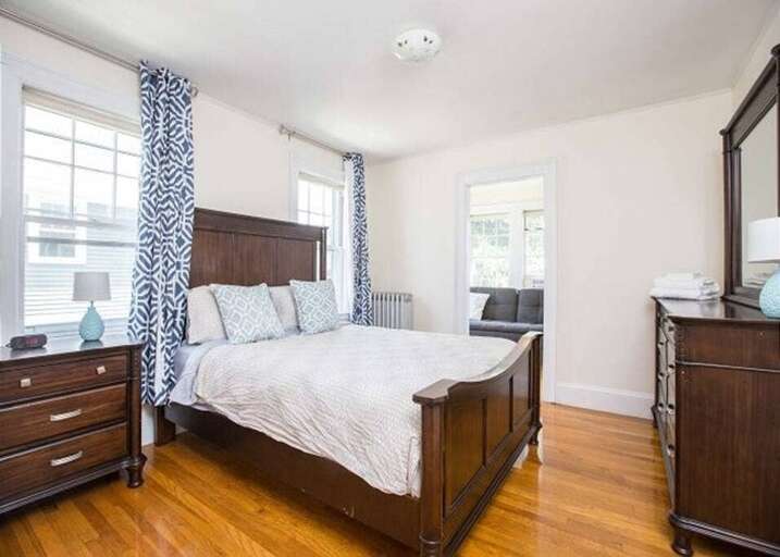 Our spacious Master Bedroom with attached sitting room.  Our spacious Master Bedroom with attached sitting room.