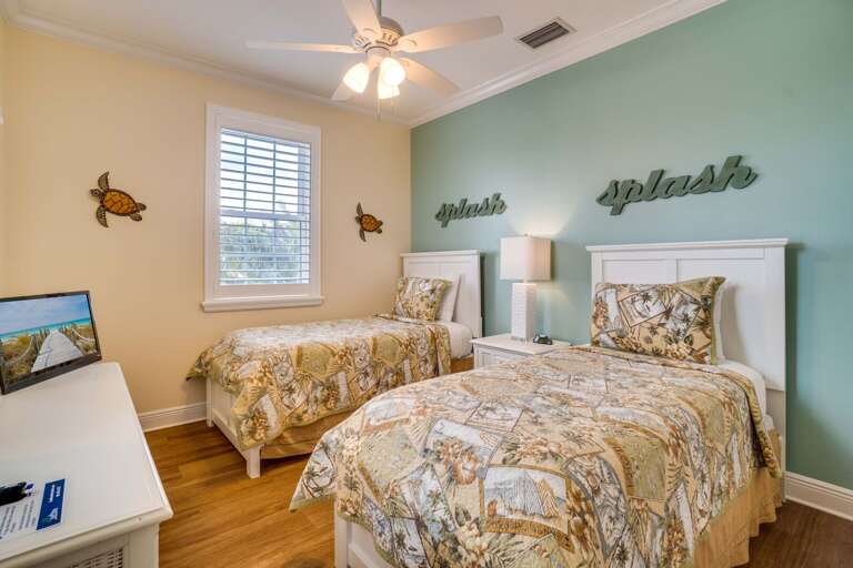 Bedroom 4 - 2 Twin Beds Bedroom 4 - 2 Twin Beds