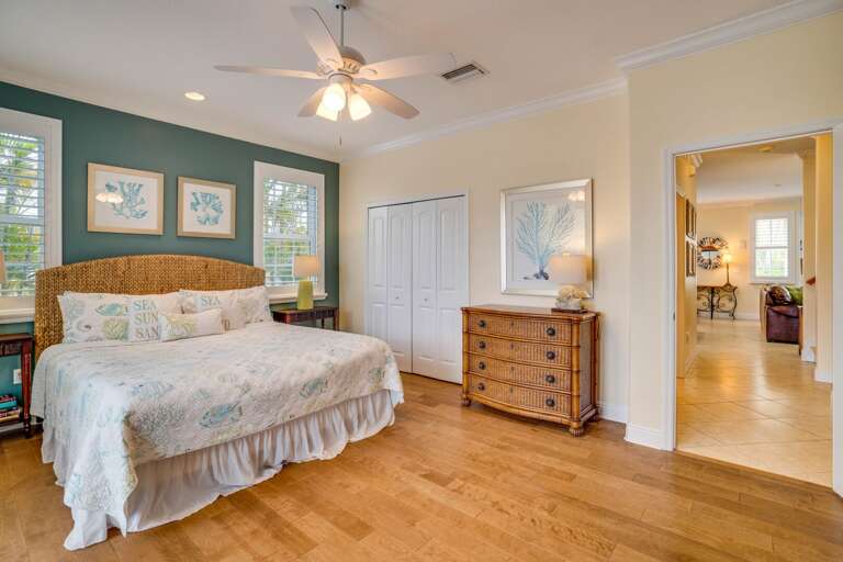 Downstairs Primary Bedroom - King Bed Downstairs Primary Bedroom - King Bed