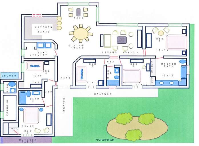 Floor Plan of House Floor Plan of House