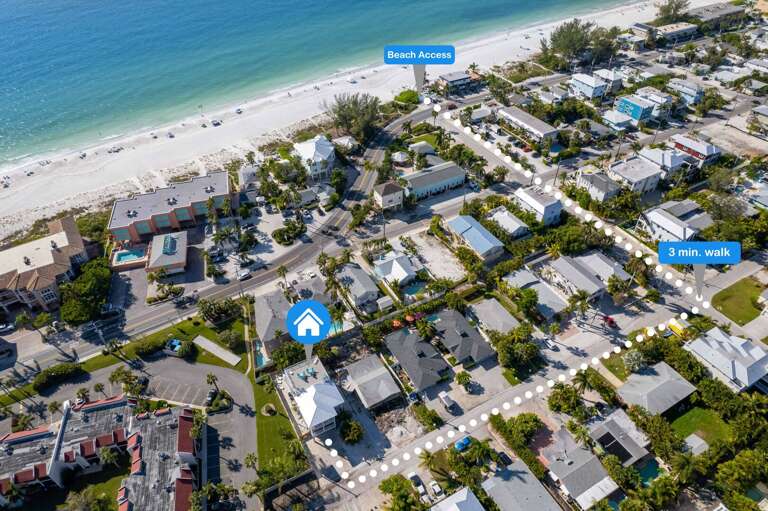 3 Min Walk to the Beach