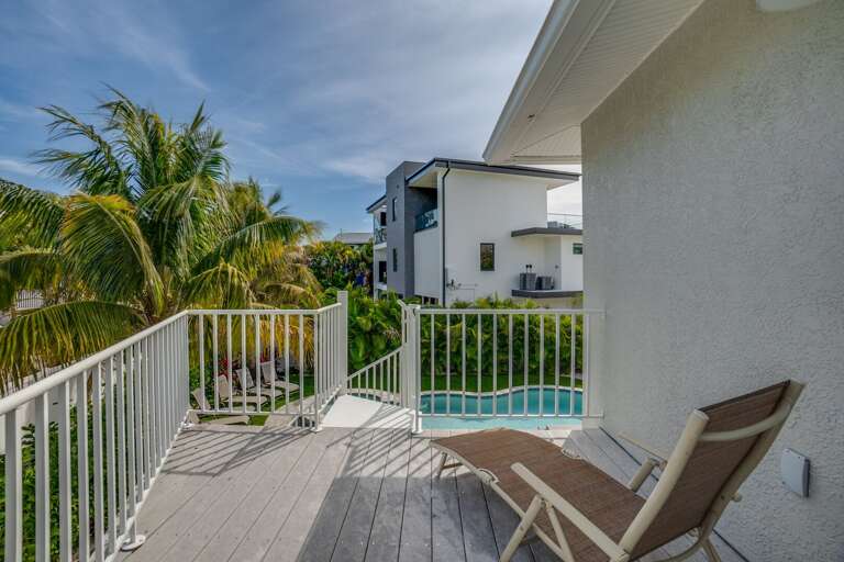 Unit A Primary Bedroom Balcony