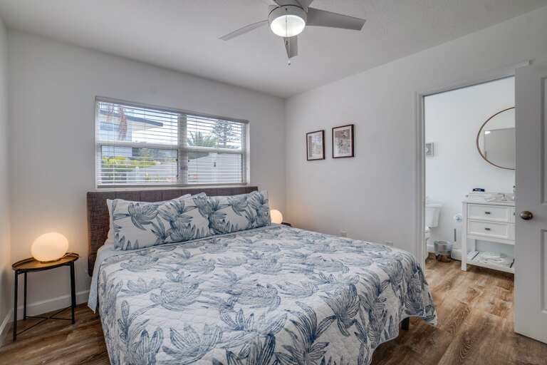 Unit B Primary Bedroom - King Bed