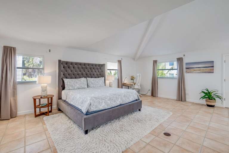 Primary Bedroom - King Bed with Sleeper Sofa Primary Bedroom - King Bed with Sleeper Sofa