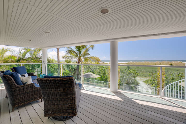 Beachfront Balcony