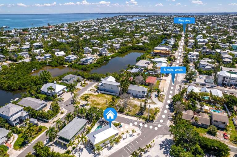 6 Min Walk to Pine Ave