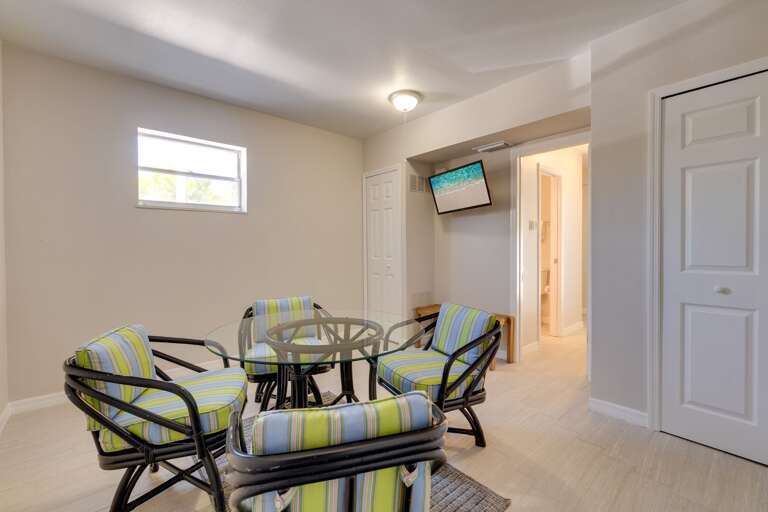 Downstairs Seating Area