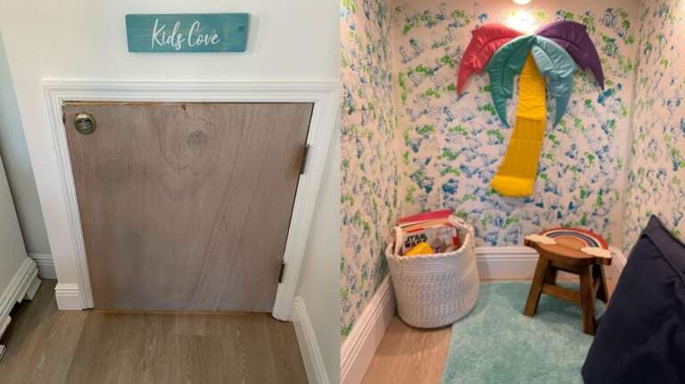 Secret Place for Kids to Explore Under the Stairs