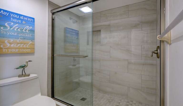 Huge Tiled Walk-In Shower