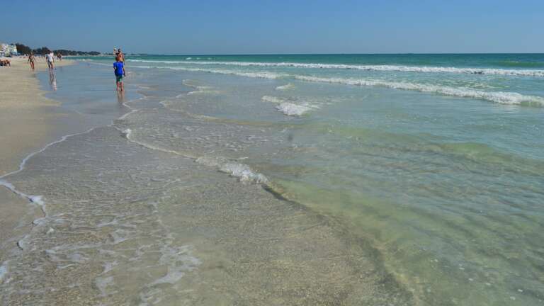 Stroll up to 7 Miles of Uninterrupted Beach