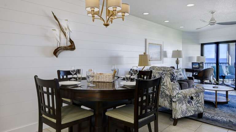 Living Room Opens to Dining