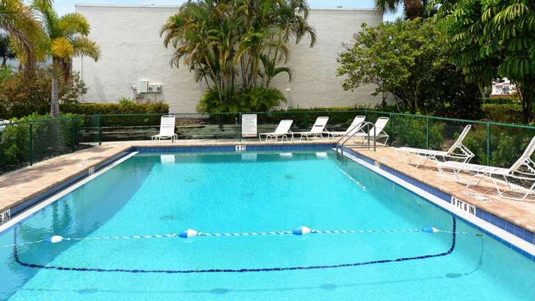 Cool Off in the Secure Gated Pool