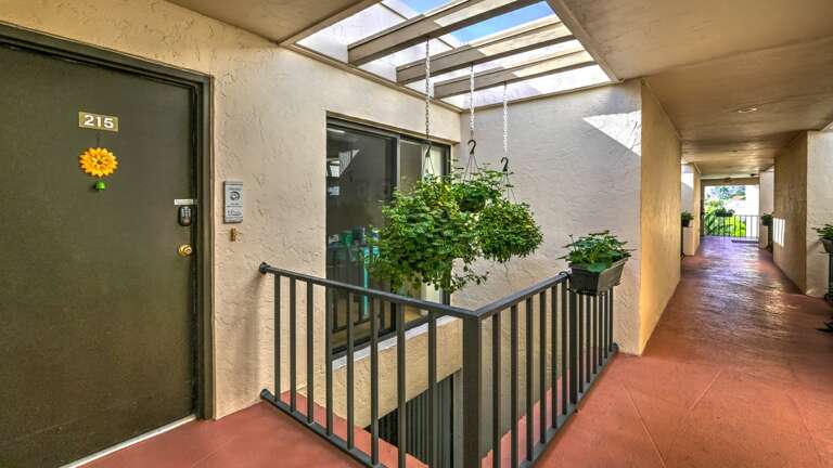 Entry has Coded Lock