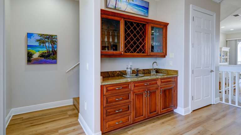 Stairwell to bedrooms