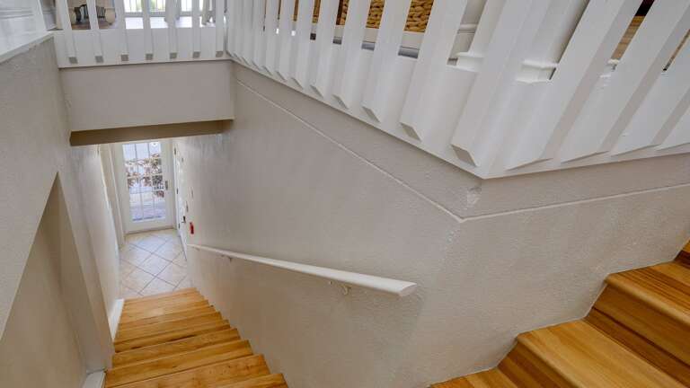 Head down to the ground floor