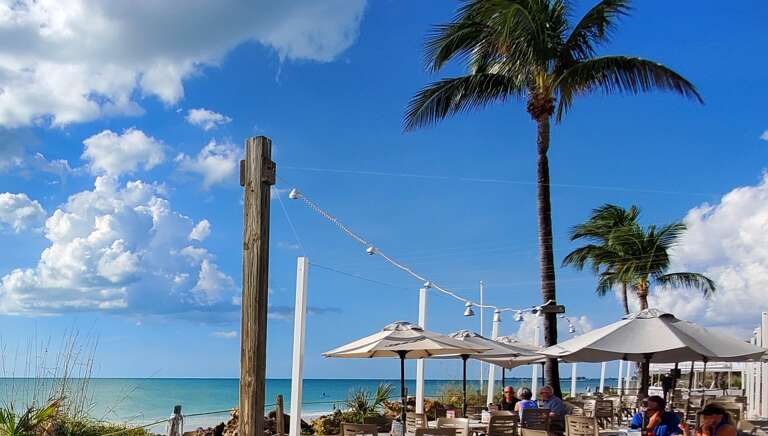 Dine with Beach in View at The Beach House