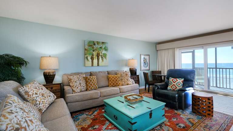 Beach view and access