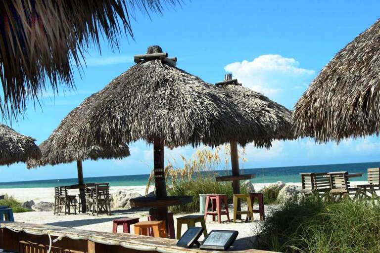 Breakfast, Lunch or Dinner on the Beach Across the Street.