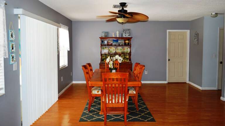 Patio Access Right off Dining Area