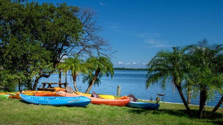 Kayak Rentals on the Bay Just 2 Blocks Away.