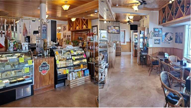 Vinny's excellent Italian Dine in or take and bake